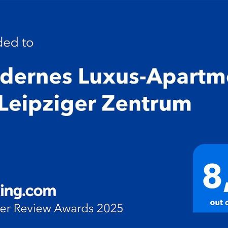 Modernes Luxus-Apartment Im Leipziger Zentrum ภายนอก รูปภาพ