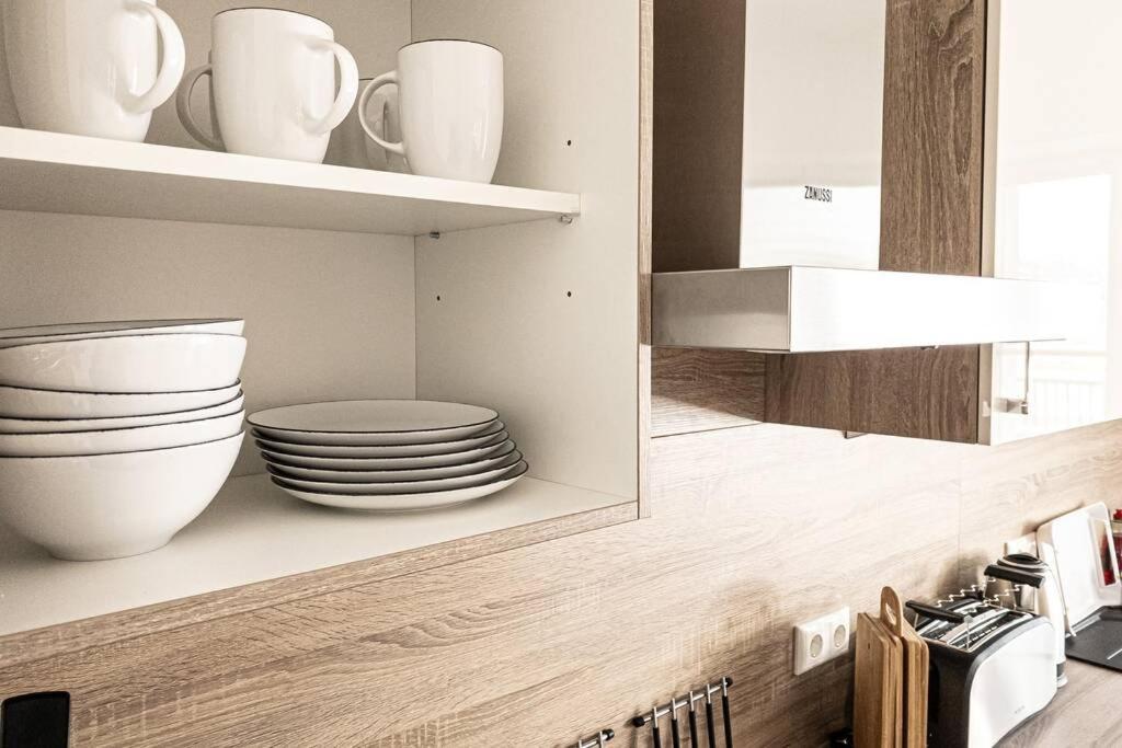 Modernes Luxus-Apartment Im Leipziger Zentrum ภายนอก รูปภาพ