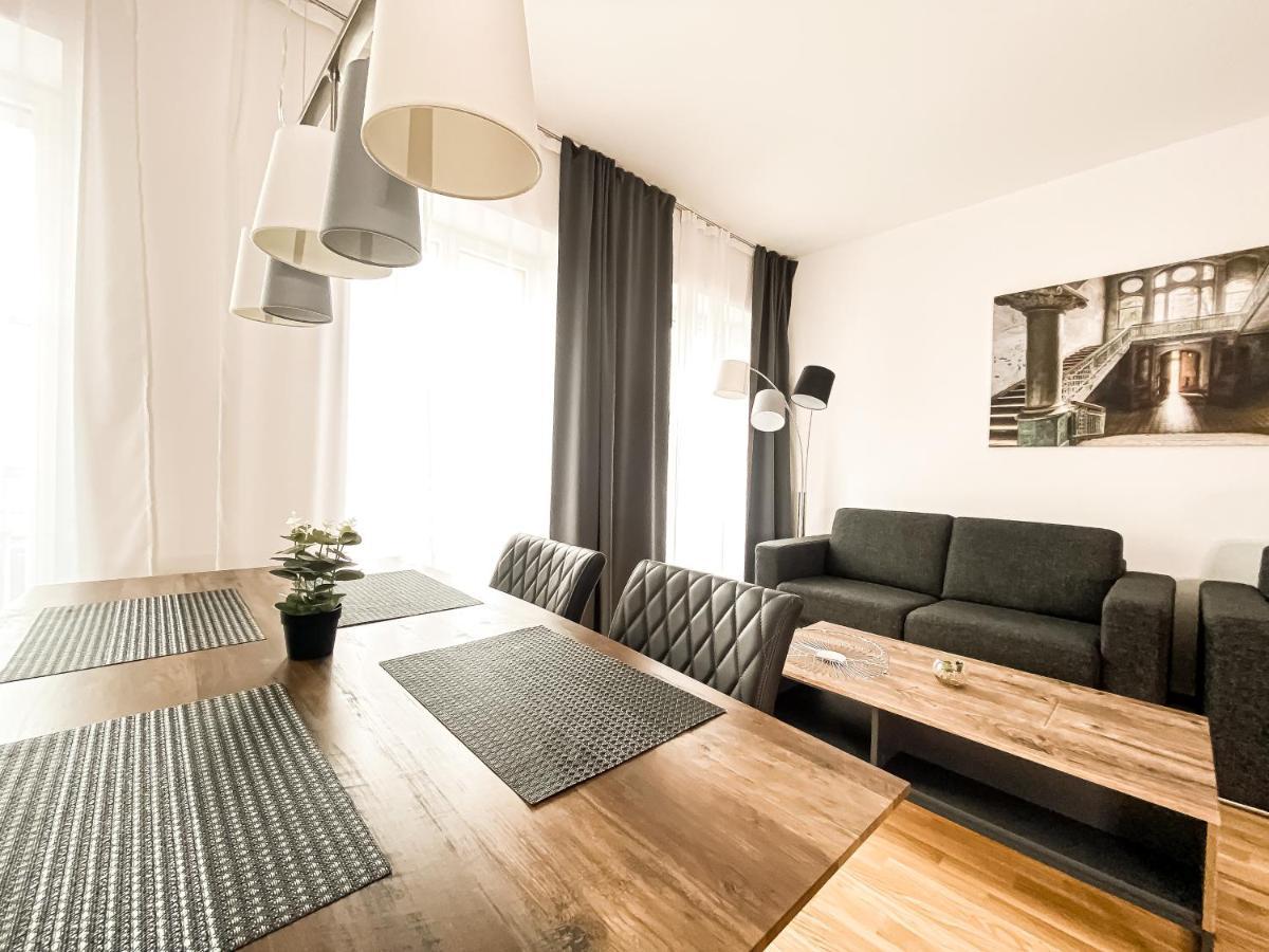 Modernes Luxus-Apartment Im Leipziger Zentrum ภายนอก รูปภาพ