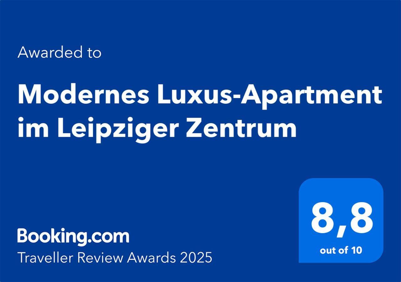 Modernes Luxus-Apartment Im Leipziger Zentrum ภายนอก รูปภาพ